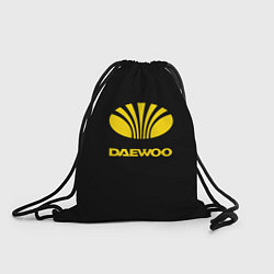 Рюкзак-мешок Daewoo logo yellow, цвет: 3D-принт