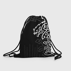 Рюкзак-мешок Волки - спутники Одина, цвет: 3D-принт