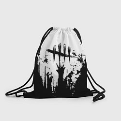 Рюкзак-мешок Dead by daylight horror краски, цвет: 3D-принт