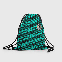 Рюкзак-мешок Juventus pattern logo steel, цвет: 3D-принт