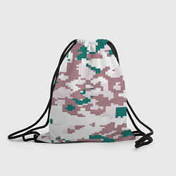 Рюкзак-мешок Пиксельный камуфляж европа, цвет: 3D-принт
