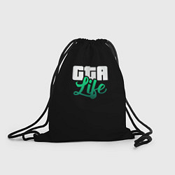 Рюкзак-мешок GTA life logo, цвет: 3D-принт