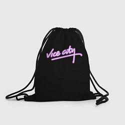 Мешок для обуви Vice city logo neon