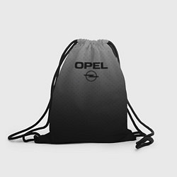 Рюкзак-мешок Opel тёмно-серый градиент, цвет: 3D-принт