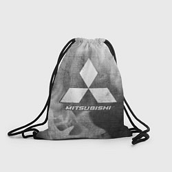 Рюкзак-мешок Mitsubishi - grey gradient, цвет: 3D-принт