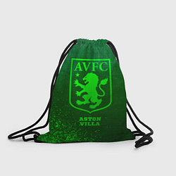 Мешок для обуви Aston Villa - green gradient