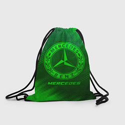 Мешок для обуви Mercedes - green gradient