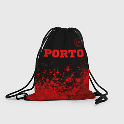 Мешок для обуви Porto - red gradient посередине