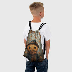 Рюкзак-мешок Милый тыквенный Джек, цвет: 3D-принт — фото 2