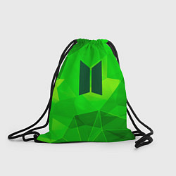 Мешок для обуви BTS green poly