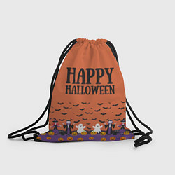 Мешок для обуви Happy Halloween pattern