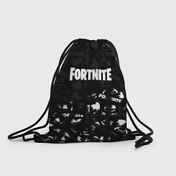 Мешок для обуви Fortnite pattern black