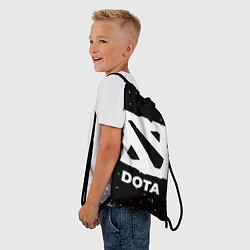 Рюкзак-мешок Dota конфети, цвет: 3D-принт — фото 2