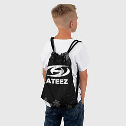 Рюкзак-мешок Снежный Ateez, цвет: 3D-принт — фото 2