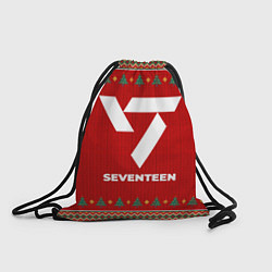 Рюкзак-мешок Seventeen new year, цвет: 3D-принт