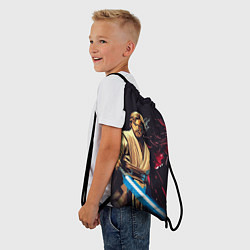 Рюкзак-мешок Оби Ван и Энакин - Звездные войны, цвет: 3D-принт — фото 2