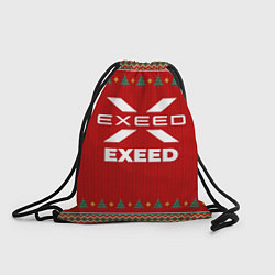 Рюкзак-мешок Exeed new year, цвет: 3D-принт