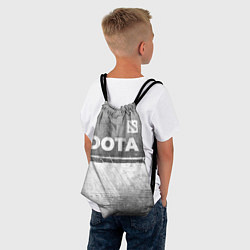 Рюкзак-мешок Dota - grey gradient посередине, цвет: 3D-принт — фото 2