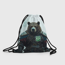 Мешок для обуви Русский медведь хозяин Тайги