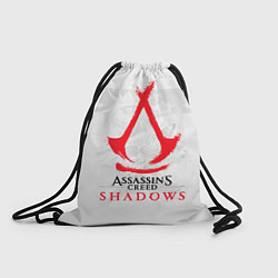 Рюкзак-мешок Assassins Creed Shadows - samurai, цвет: 3D-принт