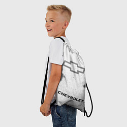 Рюкзак-мешок Chevrolet - white gradient по-центру, цвет: 3D-принт — фото 2