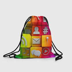 Мешок для обуви Square