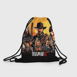 Рюкзак-мешок Red Dead Redemption 2, цвет: 3D-принт