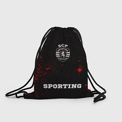 Мешок для обуви Sporting - red gradient по-центру