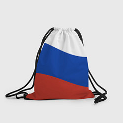 Рюкзак-мешок Флаг России волной, цвет: 3D-принт