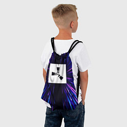 Рюкзак-мешок Rust neon energy, цвет: 3D-принт — фото 2