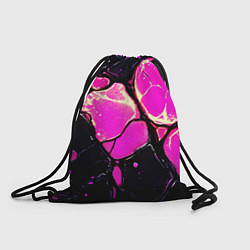 Рюкзак-мешок Розовые пятна в текстуре, цвет: 3D-принт