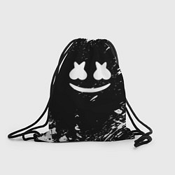 Рюкзак-мешок Marshmello брызги красок, цвет: 3D-принт