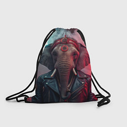 Рюкзак-мешок Cyberpunk elephant, цвет: 3D-принт