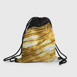 Рюкзак-мешок Золотой текстурный фон, цвет: 3D-принт