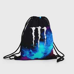 Рюкзак-мешок Monster energy космос, цвет: 3D-принт