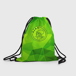 Рюкзак-мешок Ajax green poly, цвет: 3D-принт