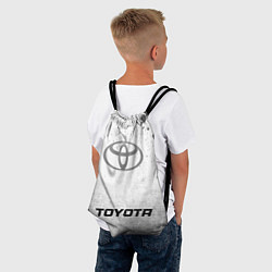 Рюкзак-мешок Toyota - white gradient по-центру, цвет: 3D-принт — фото 2