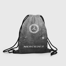 Мешок для обуви Mercedes - grey gradient по-центру