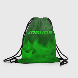 Рюкзак-мешок Jaguar - green gradient посередине, цвет: 3D-принт