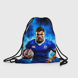 Мешок для обуви Регбист в синем дыму