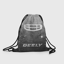 Рюкзак-мешок Geely - grey gradient по-центру, цвет: 3D-принт