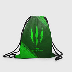 Мешок для обуви The Witcher - green gradient