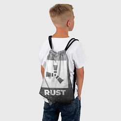 Рюкзак-мешок Rust - grey gradient, цвет: 3D-принт — фото 2