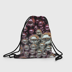 Рюкзак-мешок Новогодние блики, цвет: 3D-принт