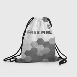 Мешок для обуви Free Fire - white gradient посередине
