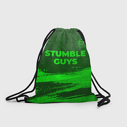 Мешок для обуви Stumble Guys - green gradient посередине