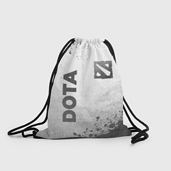 Рюкзак-мешок Dota - white gradient вертикально, цвет: 3D-принт