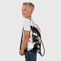 Рюкзак-мешок Воин Спарты, цвет: 3D-принт — фото 2