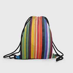 Мешок для обуви Разноцветная полоска