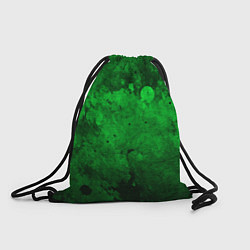 Рюкзак-мешок Абстракция - green acid stains, цвет: 3D-принт